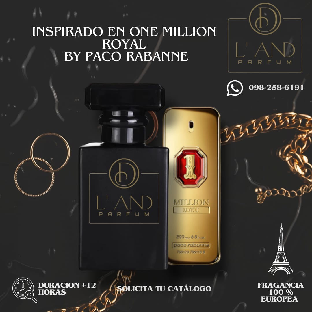 INSPIRADO EN ONE MILLÓN ROYAL BY PACO RABANNE