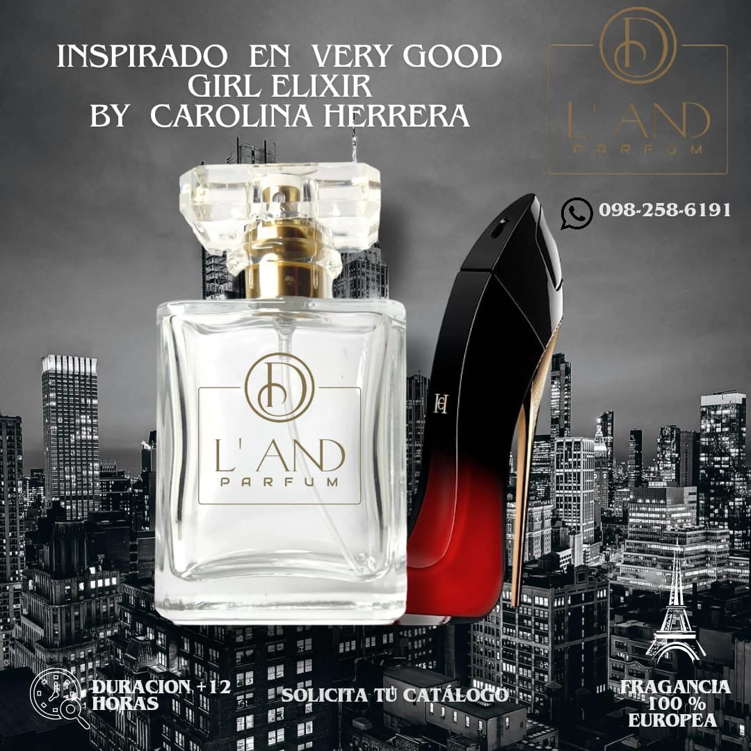 INSPIRADO EN VERY GOOD GIRL ELIXIR BY CAROLINA HERRERA