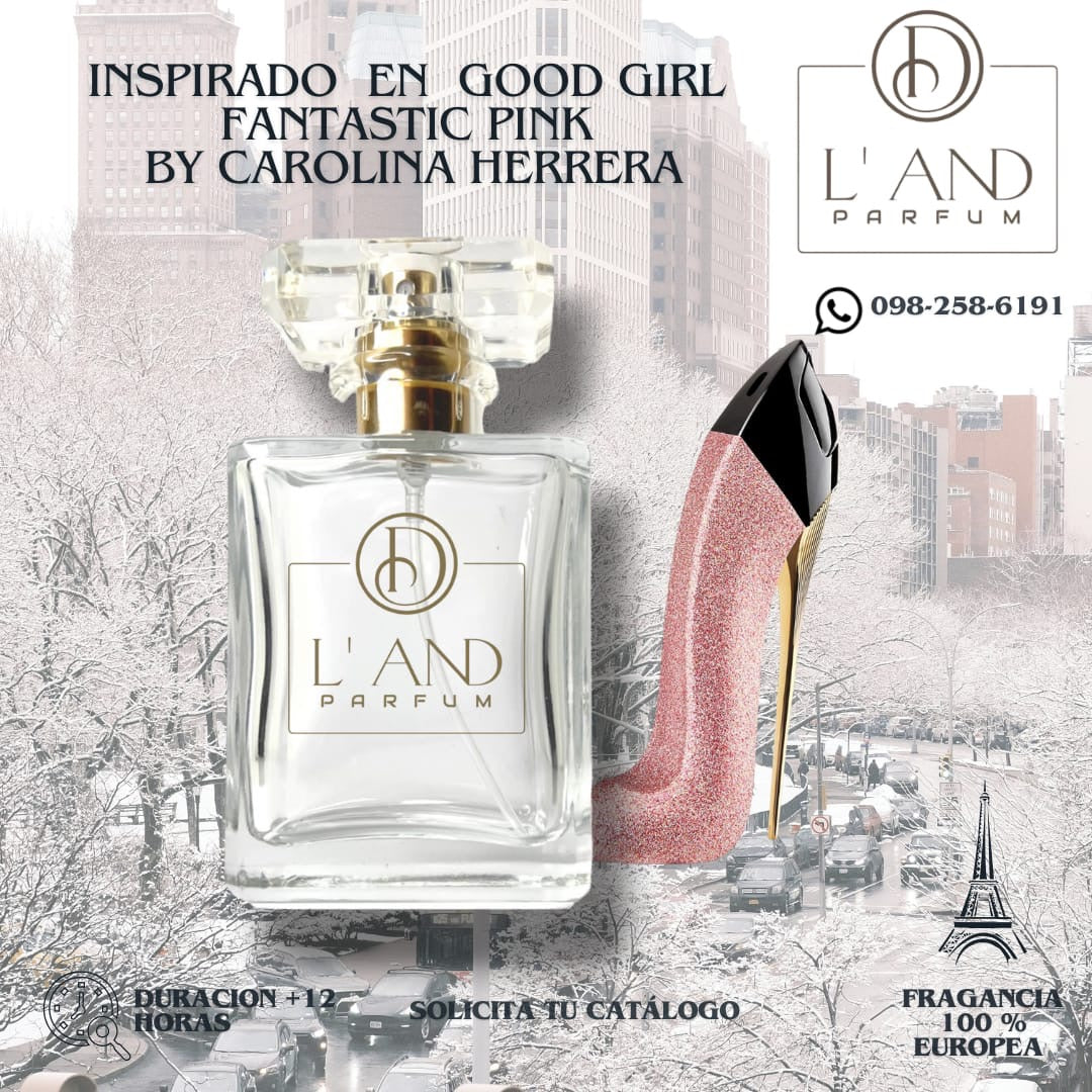 INSPIRADO EN GOOD GIRL FANTASTIC PINK BY CAROLINA HERRERA