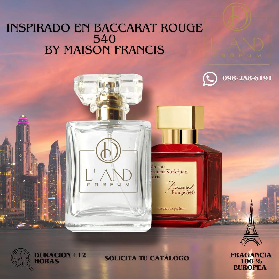 INSPIRADO EN BACCARAUT ROUGE 540 BY MAISON FRANCIS