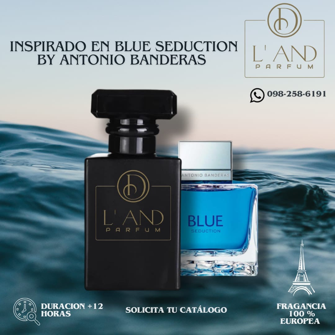 INSPIRADO EN BLUE SEDUCTION BY ANTONIO BANDERAS
