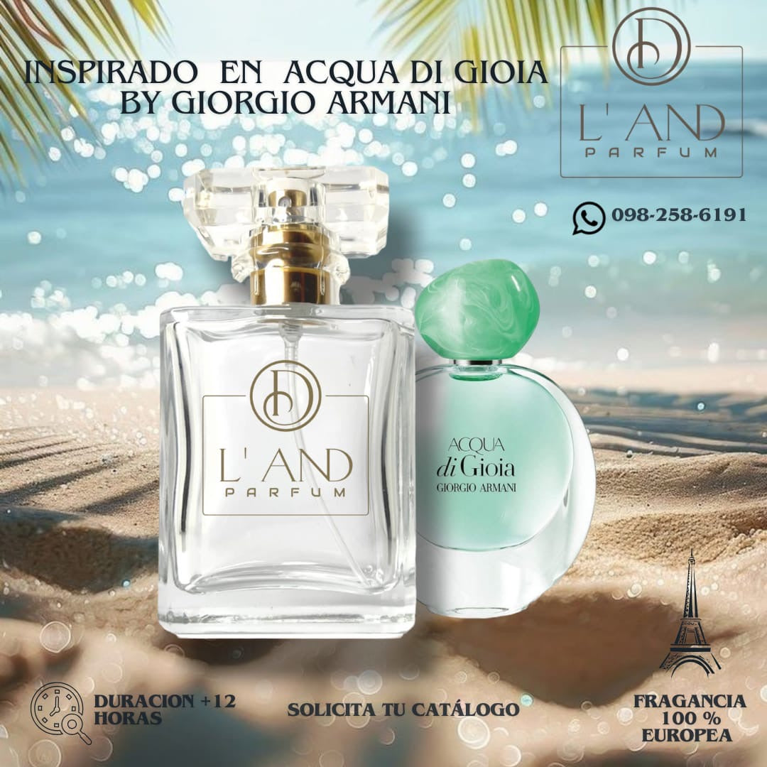 INSPIRADO EN ACQUA DI GIOIA BY GIORGIO ARMANI