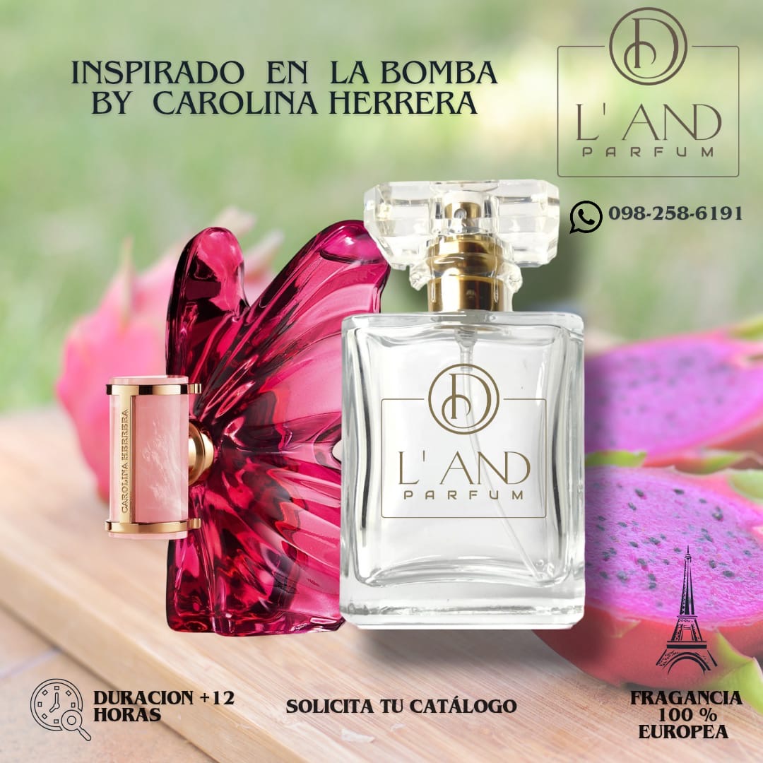 INSPIRADO EN LA BOMBA BY CAROLINA HERRERA