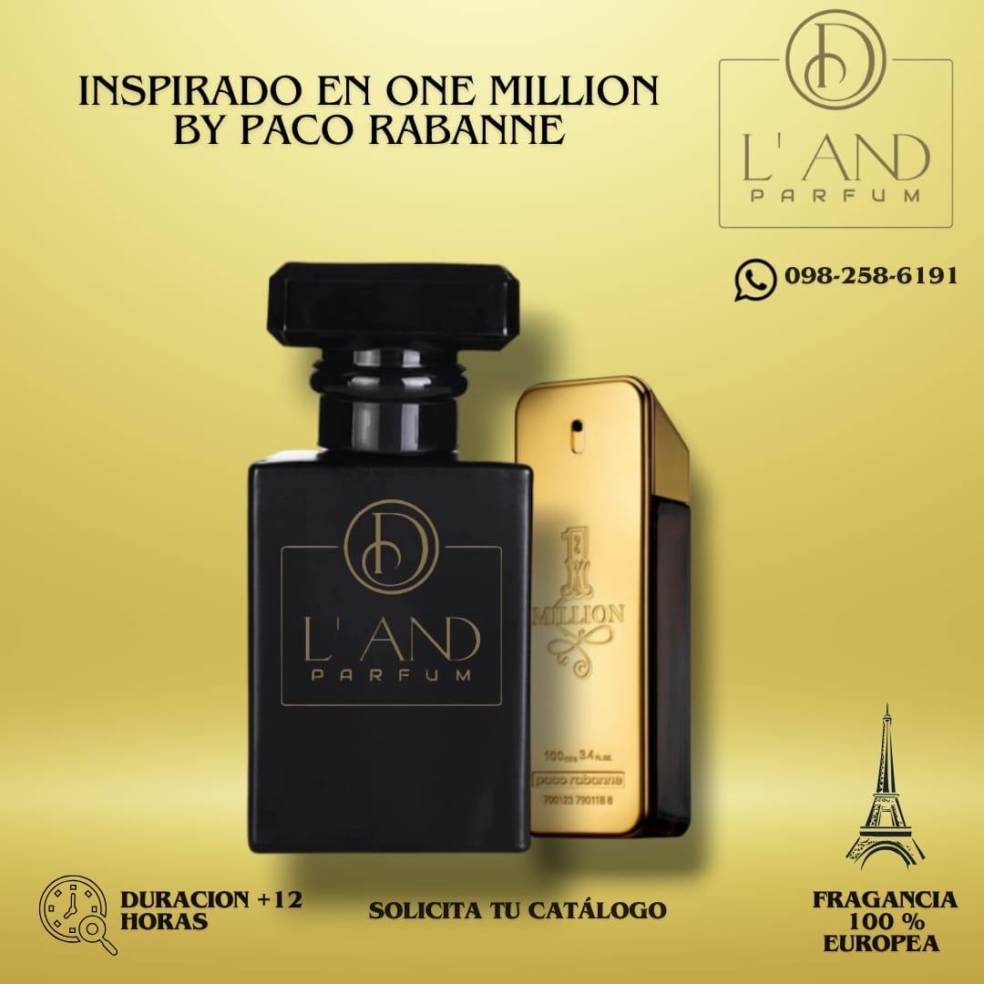 INSPIRADO EN ONE MILLÓN BY PACO RABANNE