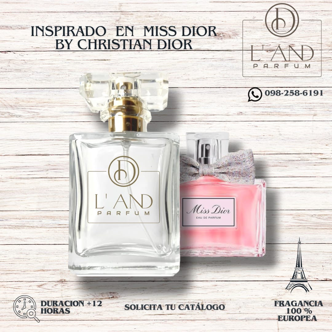INSPIRADO EN MISS DIOR BY CHRISTIAN DIOR
