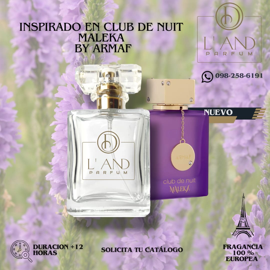 INSPIRADO EN CLUB DE NUIT MALEKA BY ARMAF
