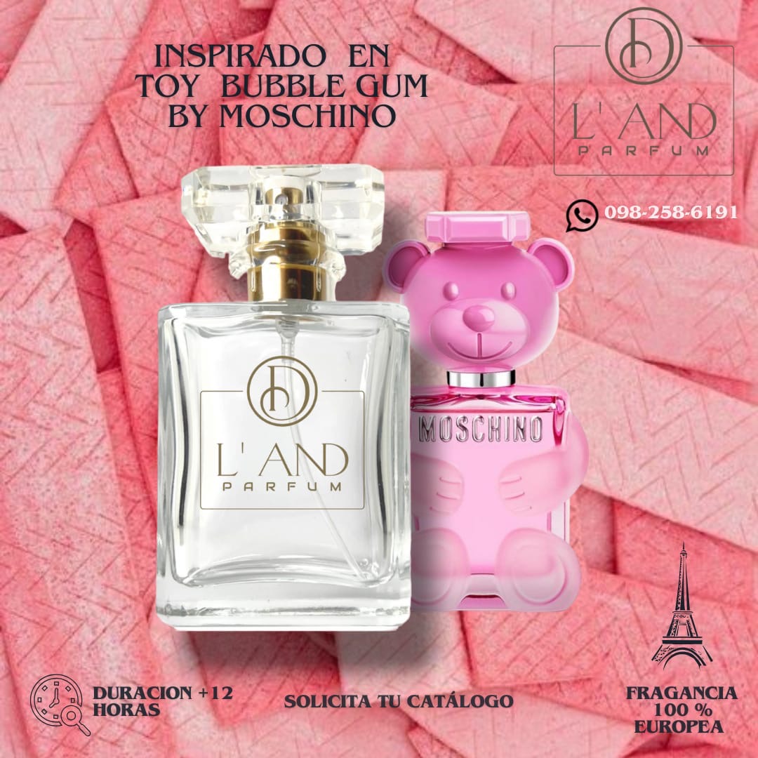 INSPIRADO EN TOY BUBBLE GUM BY MOSCHINO