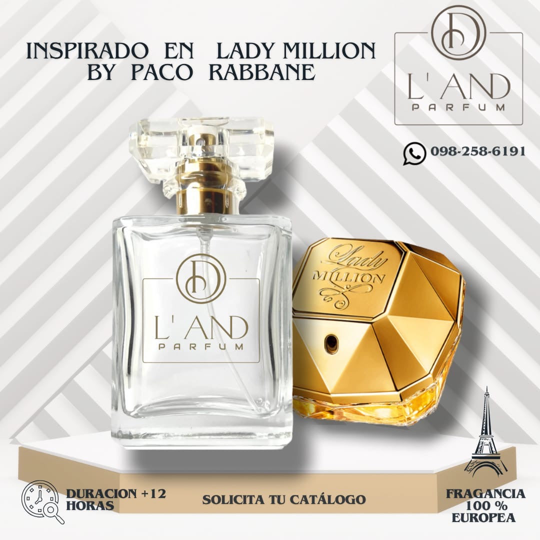 INSPIRADO EN LADY MILLON BY PACO RABBANE