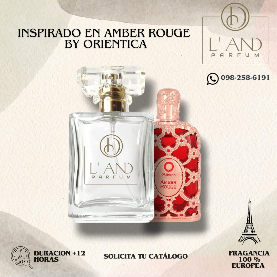 INSPIRADO EN AMBER ROUGE BY ORIENTICA