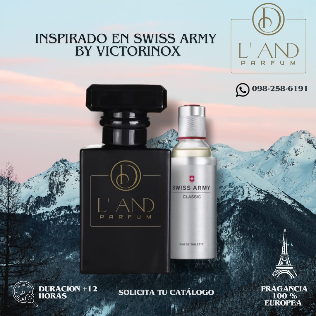 INSPIRADO EN SWISS ARMY BY VICTORINOX