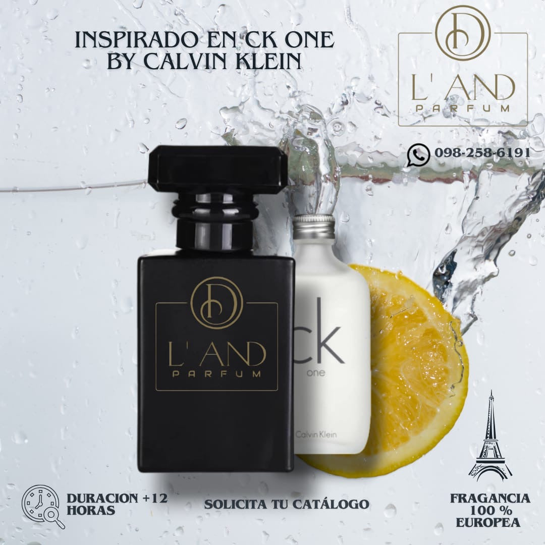 INSPIRADO EN CK ONE BY CALVIN KLEIN