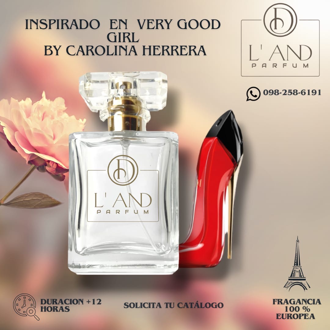 INSPIRADO EN VERY GOOD GIRL BY CAROLINA HERRERA