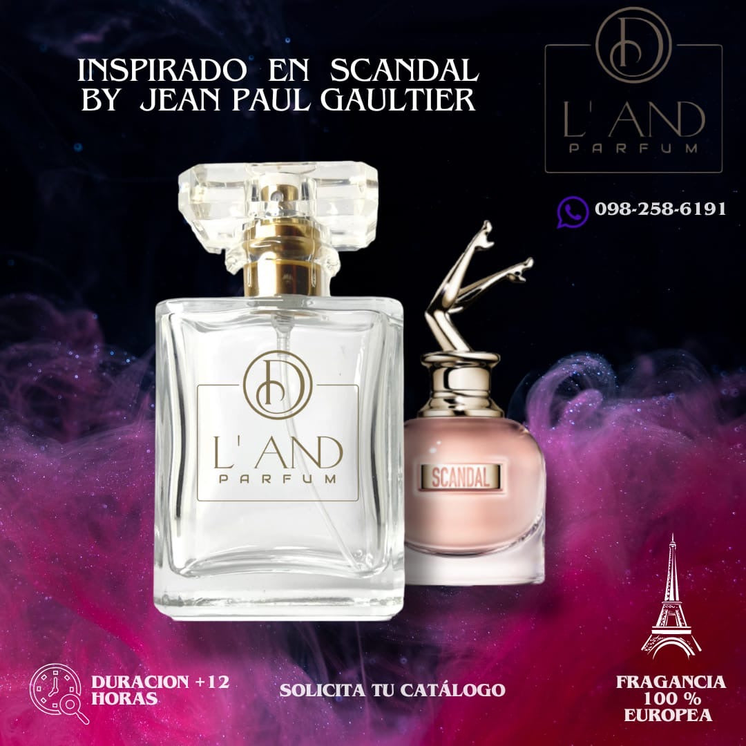 INSPIRADO EN SCANDAL BY JEAN PAUL GAULTIER