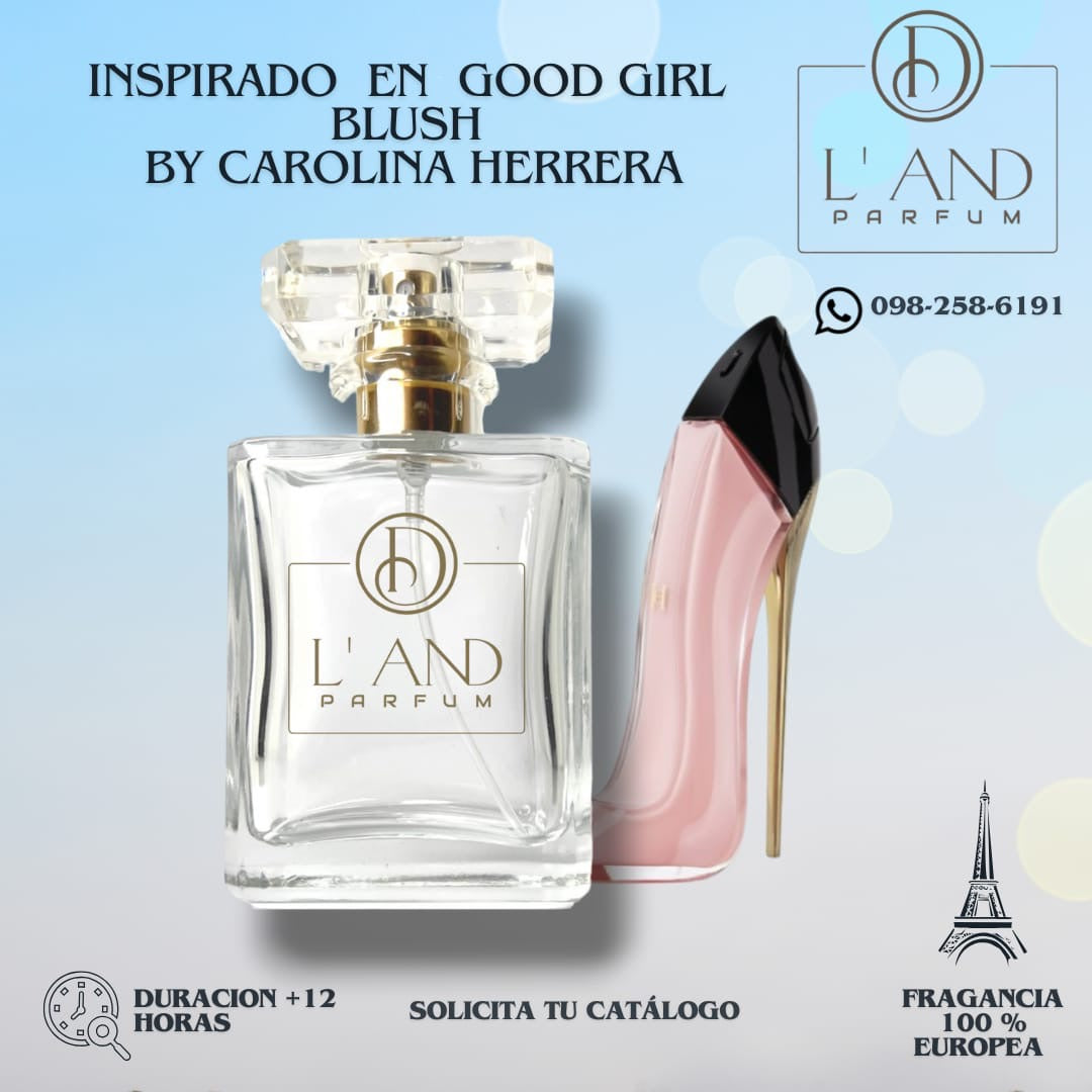 INSPIRADO EN GOOD GIRL BLUSH BY CAROLINA HERRERA