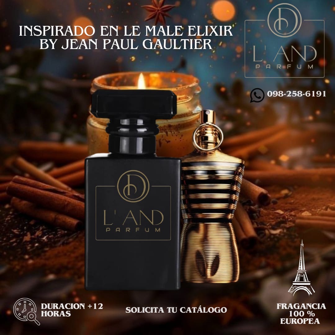 INSPIRADO EN LE MALE ELIXIR BY JEAN PAUL GAULTIER
