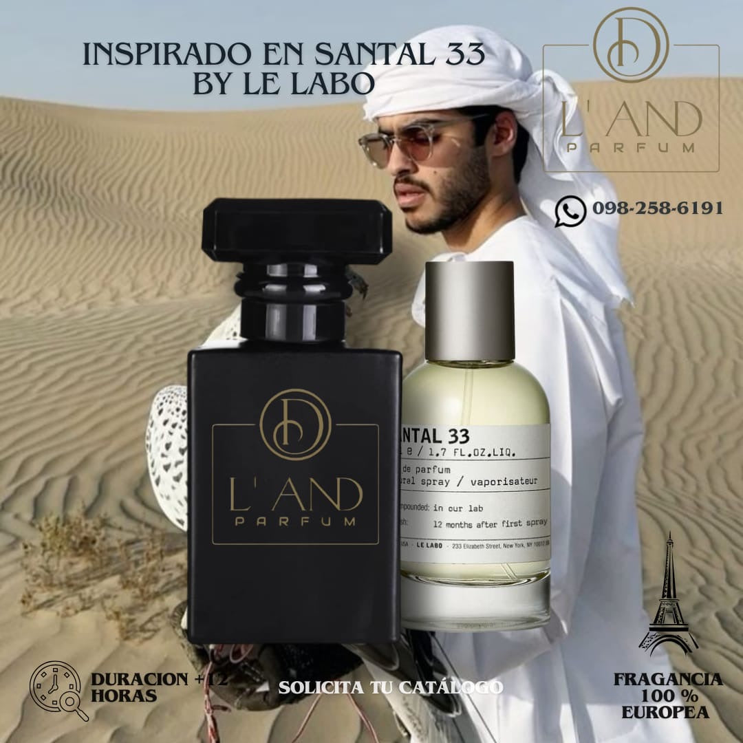 INSPIRADO EN SANTAL 33 BY LE LABO